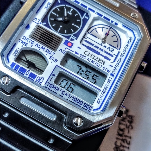 Citizen Star Wars R2-D2 Ana Digital Collectible Men\'s Watch
